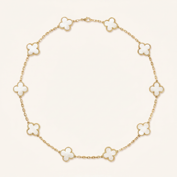Alhambra 10 Motifs Mother Of Pearl Necklace