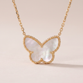 Alhambra Butterfly Charm Necklace