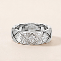 C Crush Paved Small Model Ring