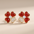 Cosmos Pavé Diamonds Medium Earrings