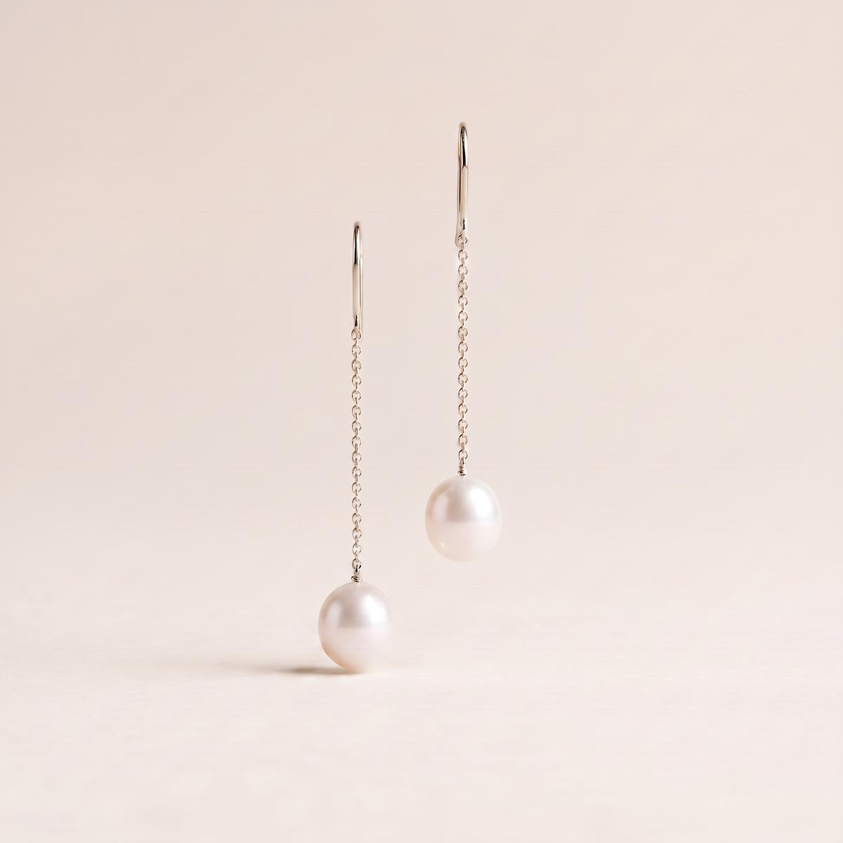Elsa Peretti Pearl Drop Earrings