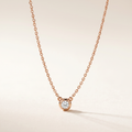 Elsa Peretti Solitaire Diamond Necklace
