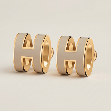 Mini Pop H Hoop Earrings
