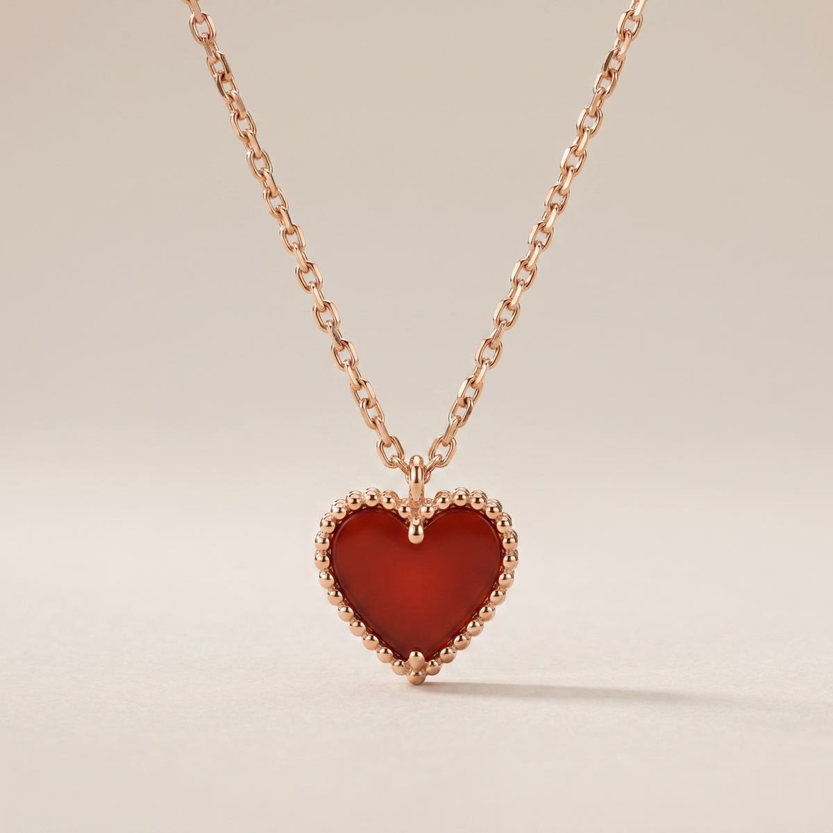 Sweet Alhambra Heart Pendant Necklace