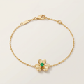 Frivole Emerald Clover Bracelet