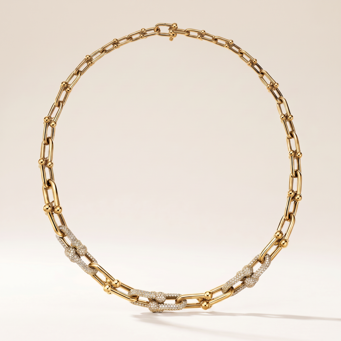 HardWear Gold Station Link Necklace