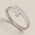 Juste Double Rows Pavé Diamonds Bracelet