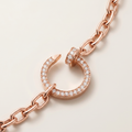 Juste Un Clou Pavé Diamonds Link Necklace