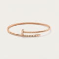 Juste un Clou Pavé Nail Bangle Bracelet