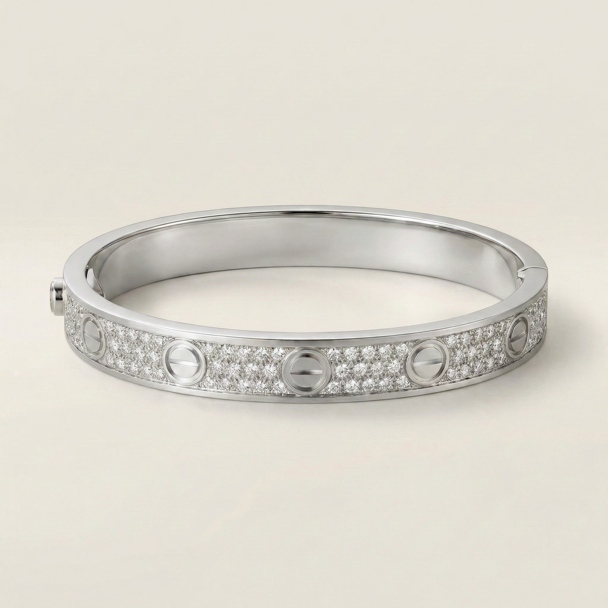 Love Diamonds Paved Bracelet