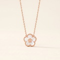 Lucky Flower Motif Necklace