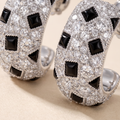 Panthère De Pavé Stud Earrings