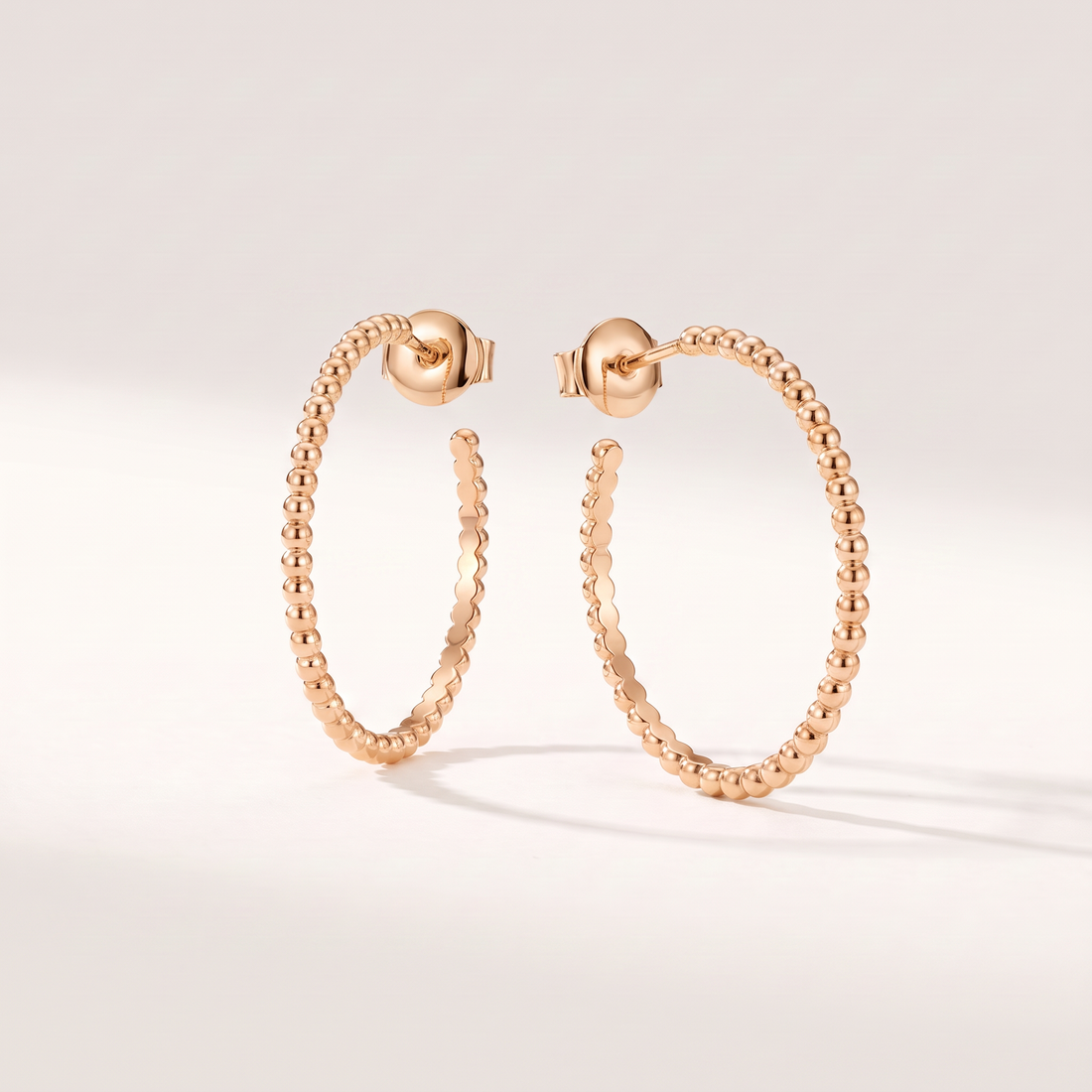Perlée Beads Hoop Earrings