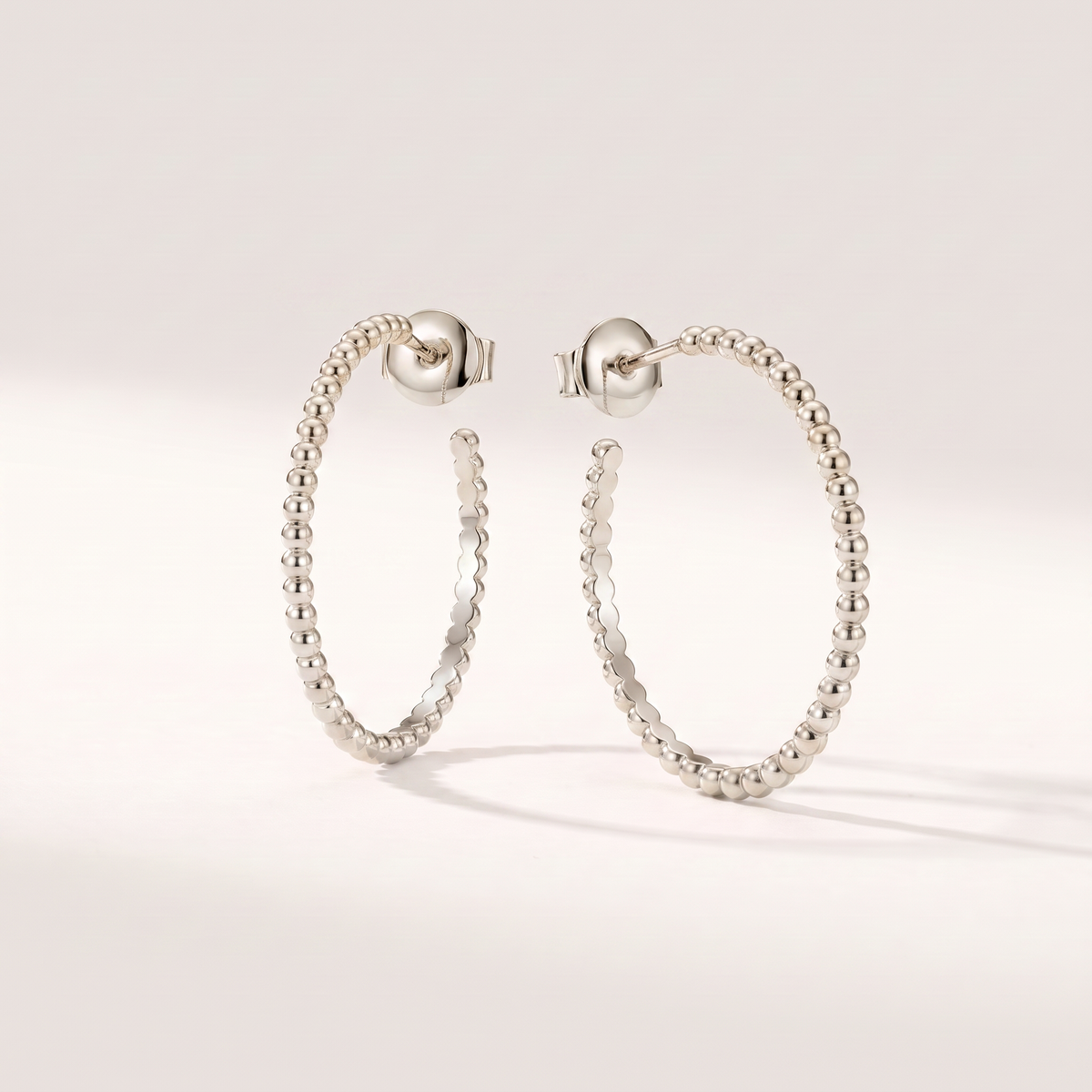 Perlée Beads Hoop Earrings