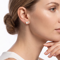 Sweet Alhambra Pearl Butterfly Earrings