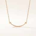 T Smile Pendant Necklace