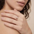 Victoria Vine Pavé Diamonds Ring