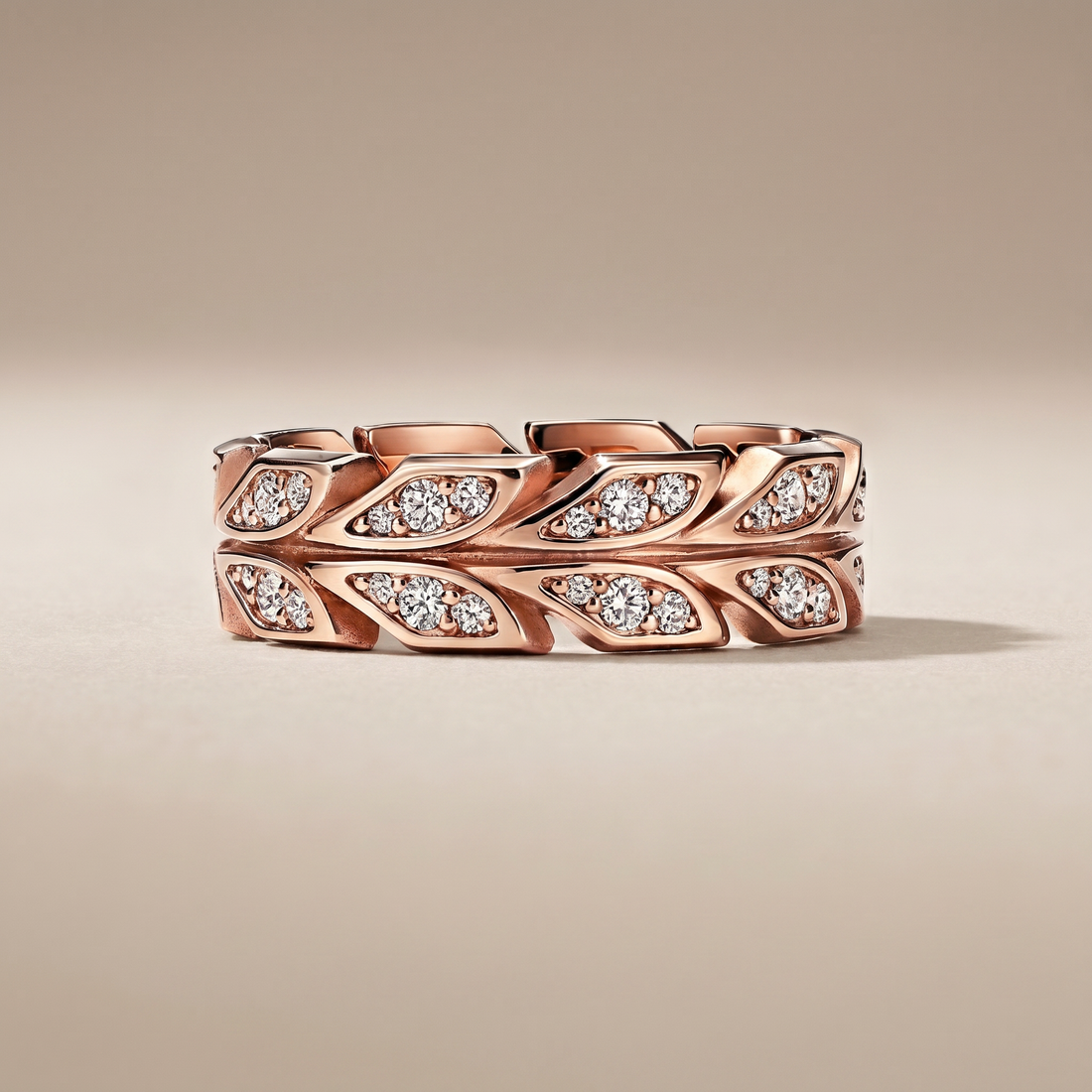 Victoria Vine Pavé Diamonds Ring