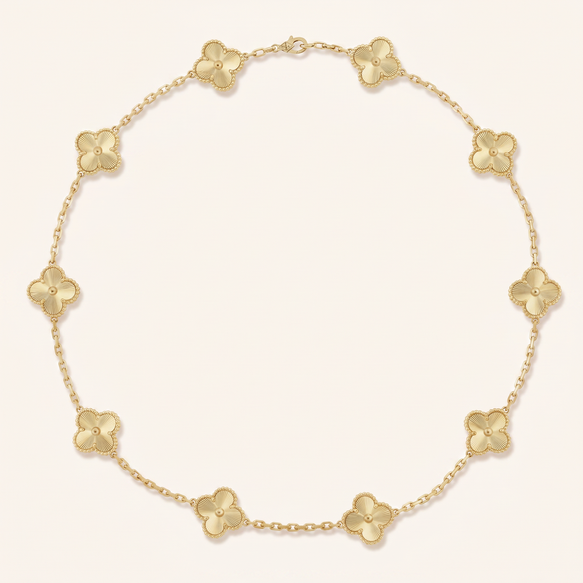 Vintage Alhambra 10 Motifs Necklace